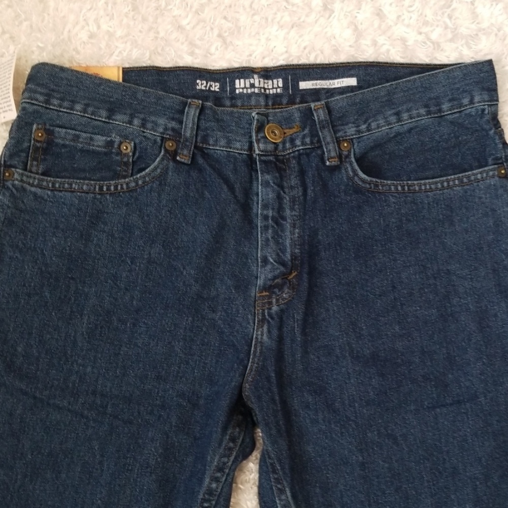 Men's Heavy Duty Straight Jeans - Picture 4 of 9